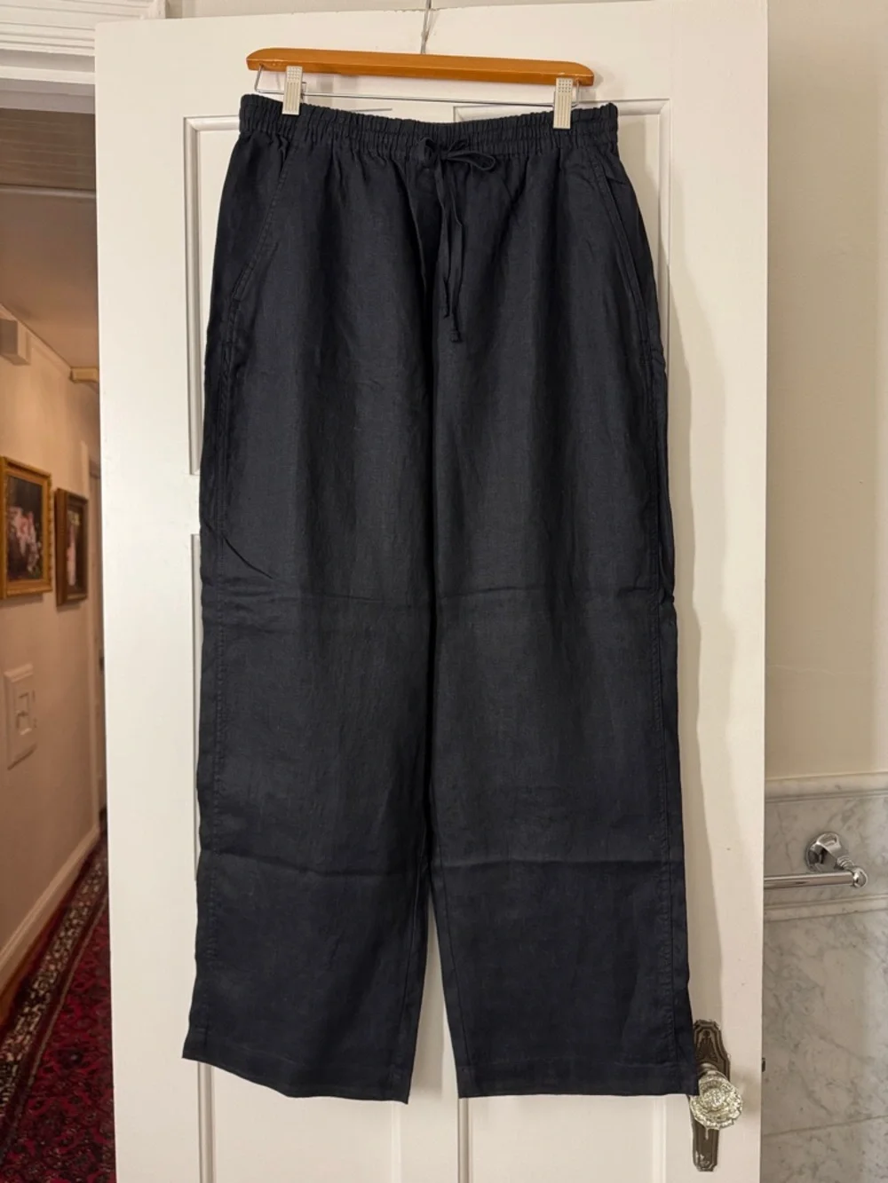 Banana Republic Linen Pull-On Ankle Pant 713472